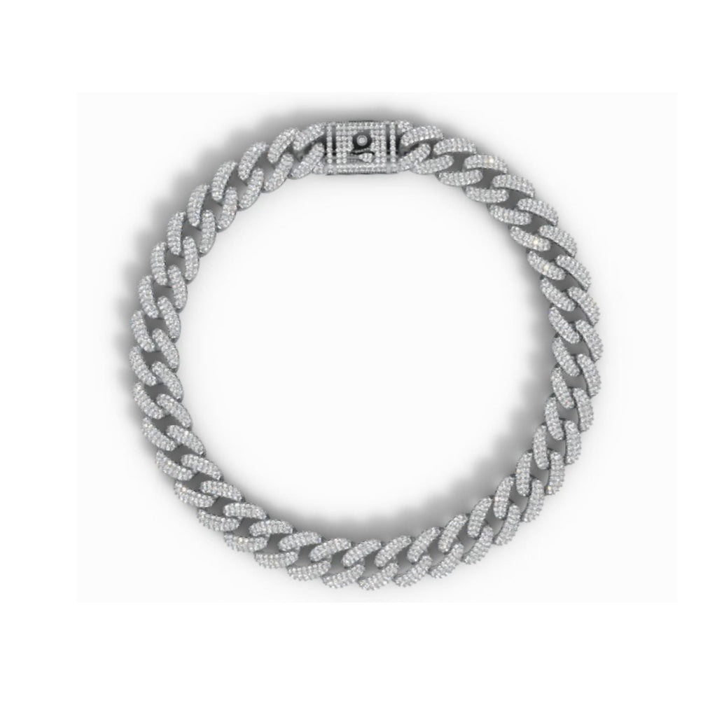 12 mm Cuban Chain Bracelet