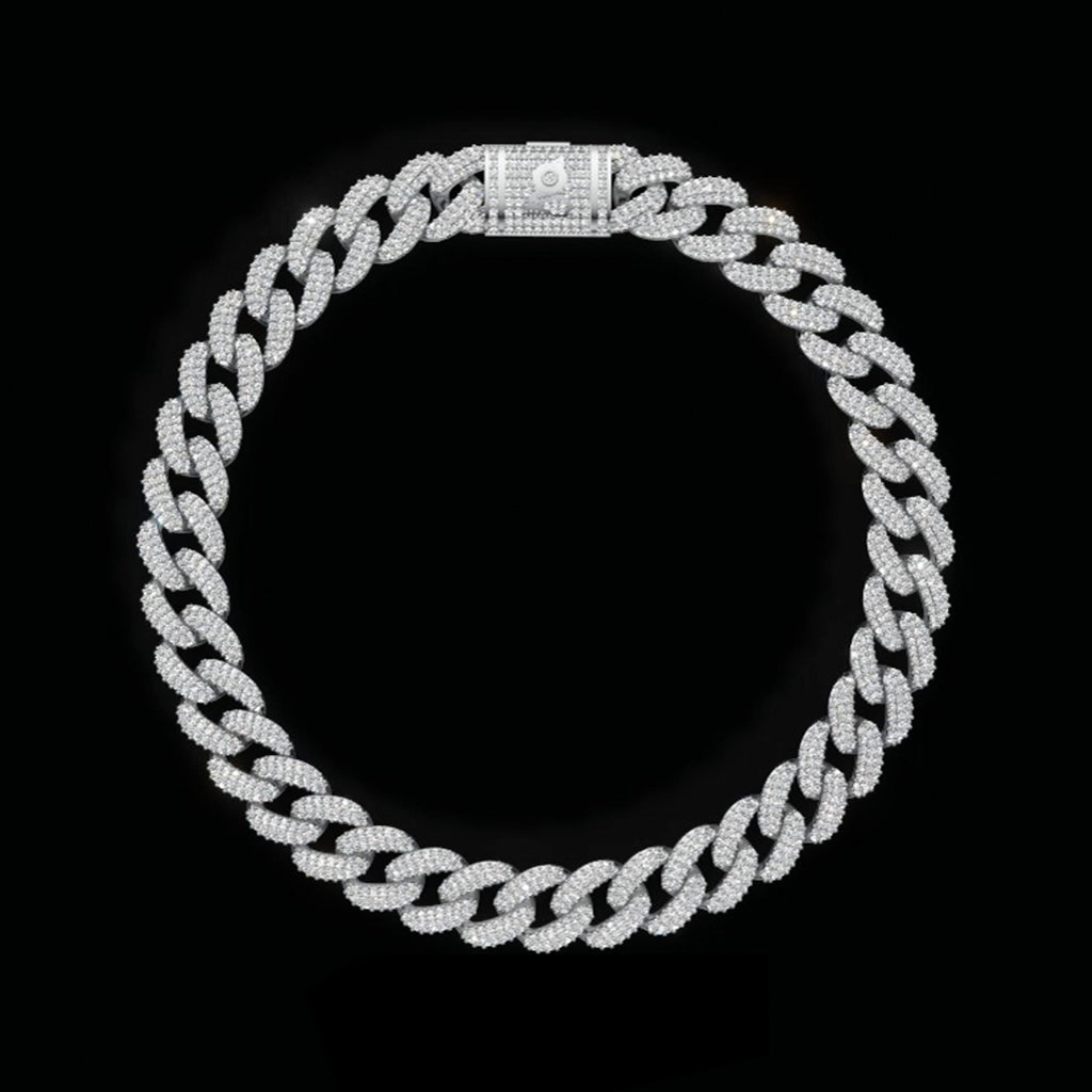 12 mm Cuban Chain Bracelet