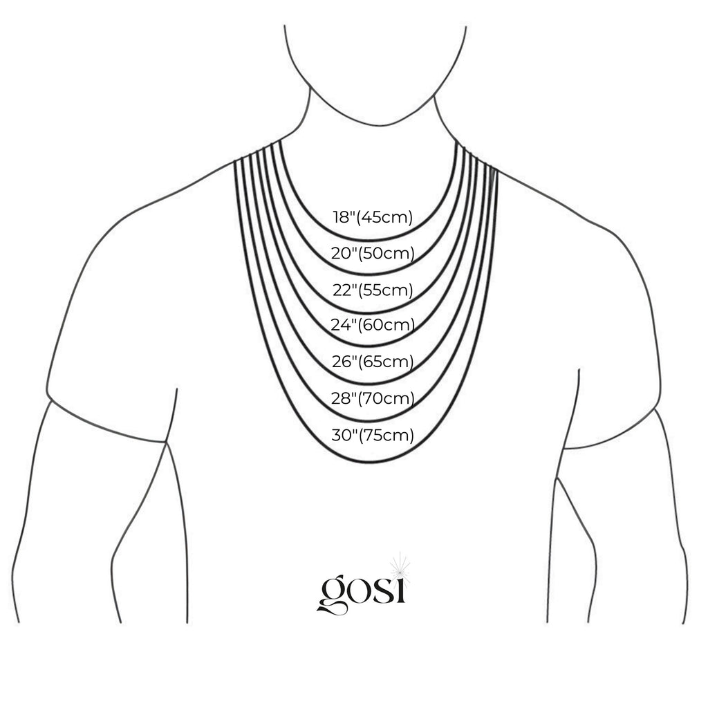 Hourglass "Day" Gold Plated Silver Necklace