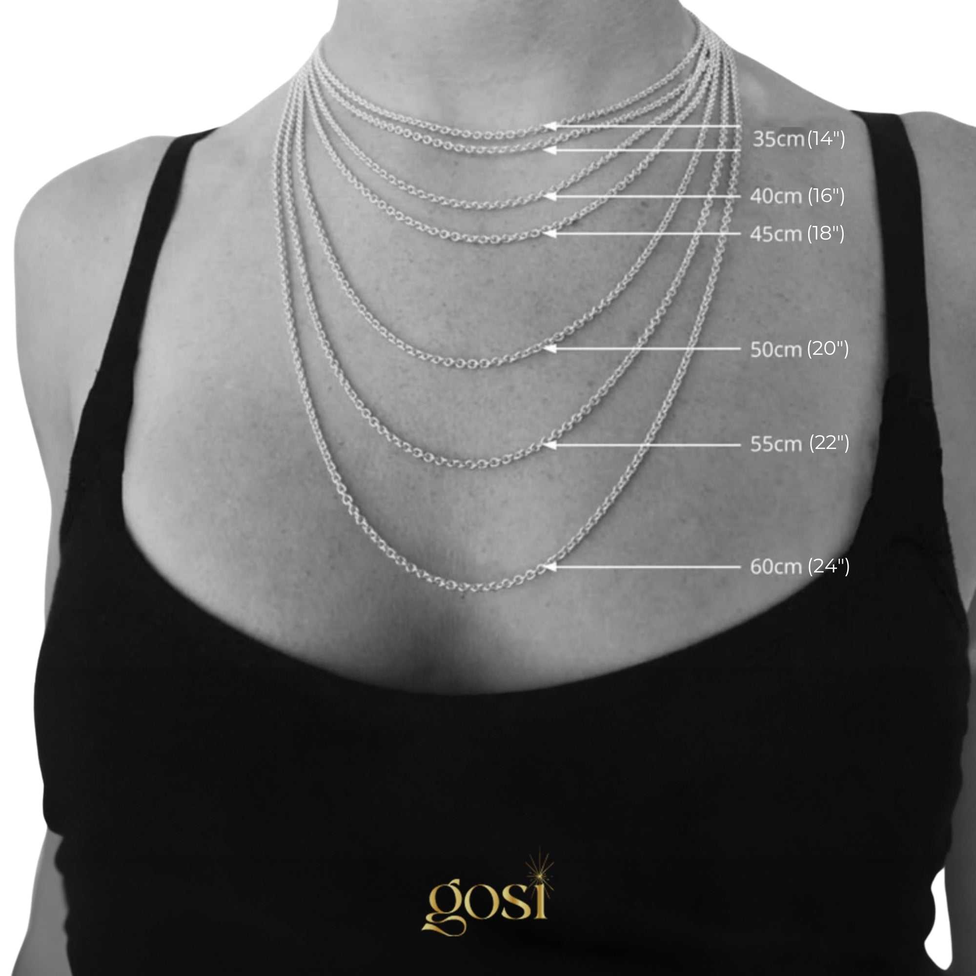 Mineli Oval Altın Kaplama Gümüş Kolye