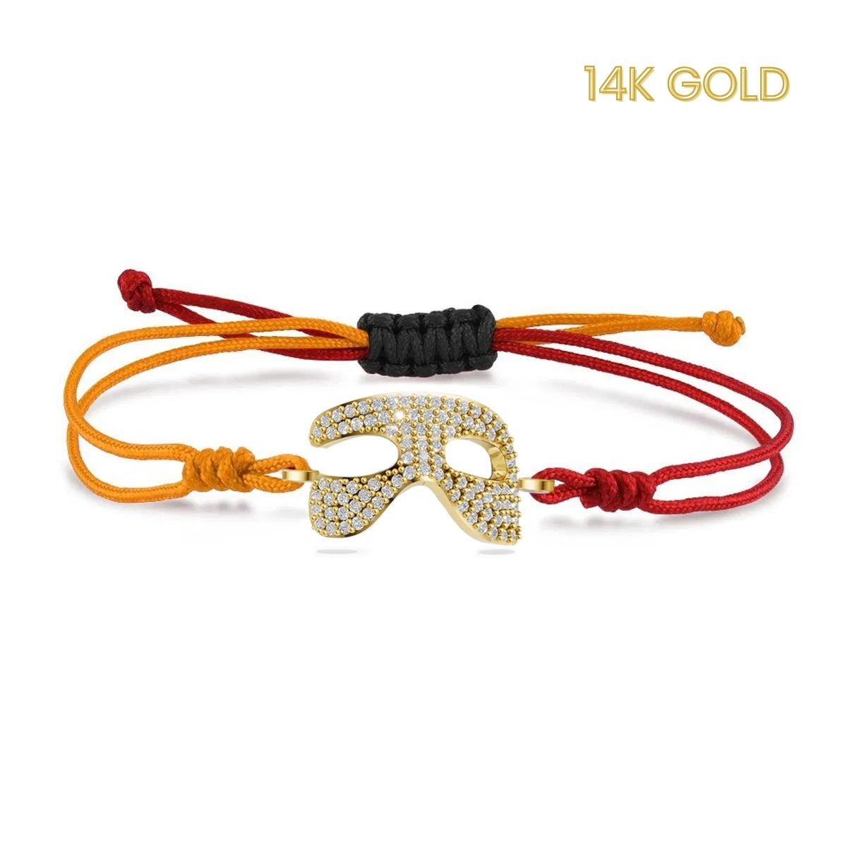 Gosi x Men İpli 14K Altın Osimhen Bileklik