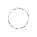 GJ Forse Chain Silver Bracelet 