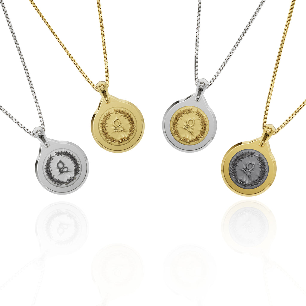 S26® 0.10 Carat Compass Necklace
