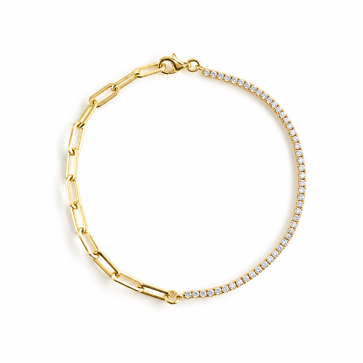Chain &amp; Waterway Art Bracelet 