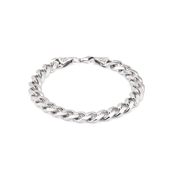 GJ Curb Chain Gümüş Bileklik