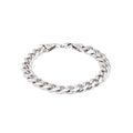 GJ Curb Chain Gümüş Bileklik