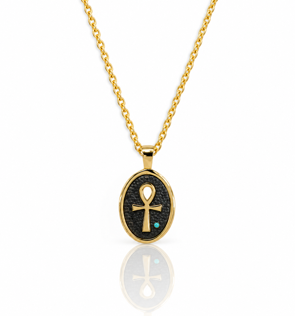 Ankh Silver Necklace 
