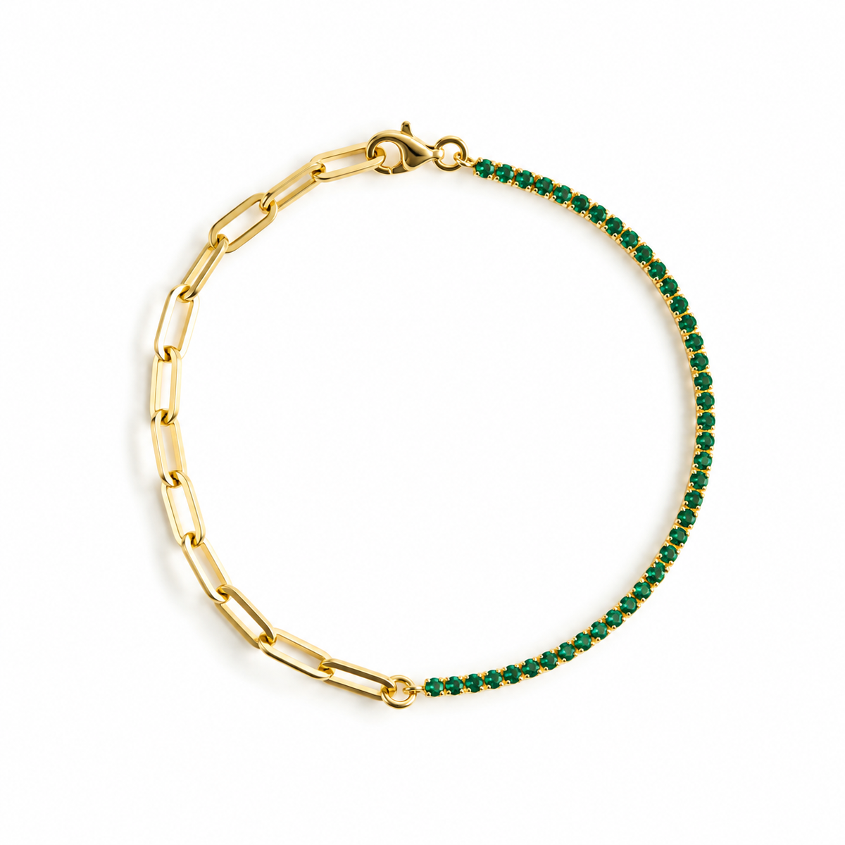 Chain &amp; Waterway Art Bracelet 