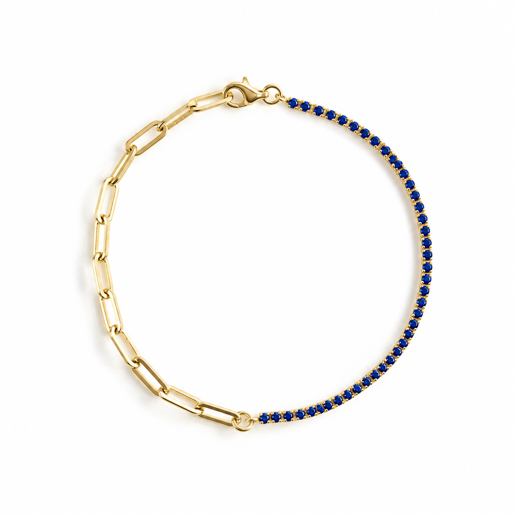 Chain &amp; Waterway Art Bracelet 