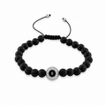 Lava Stone Billiard Ball Bracelet 