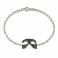 Gosi x Men Mask Chain Silver Bracelet 