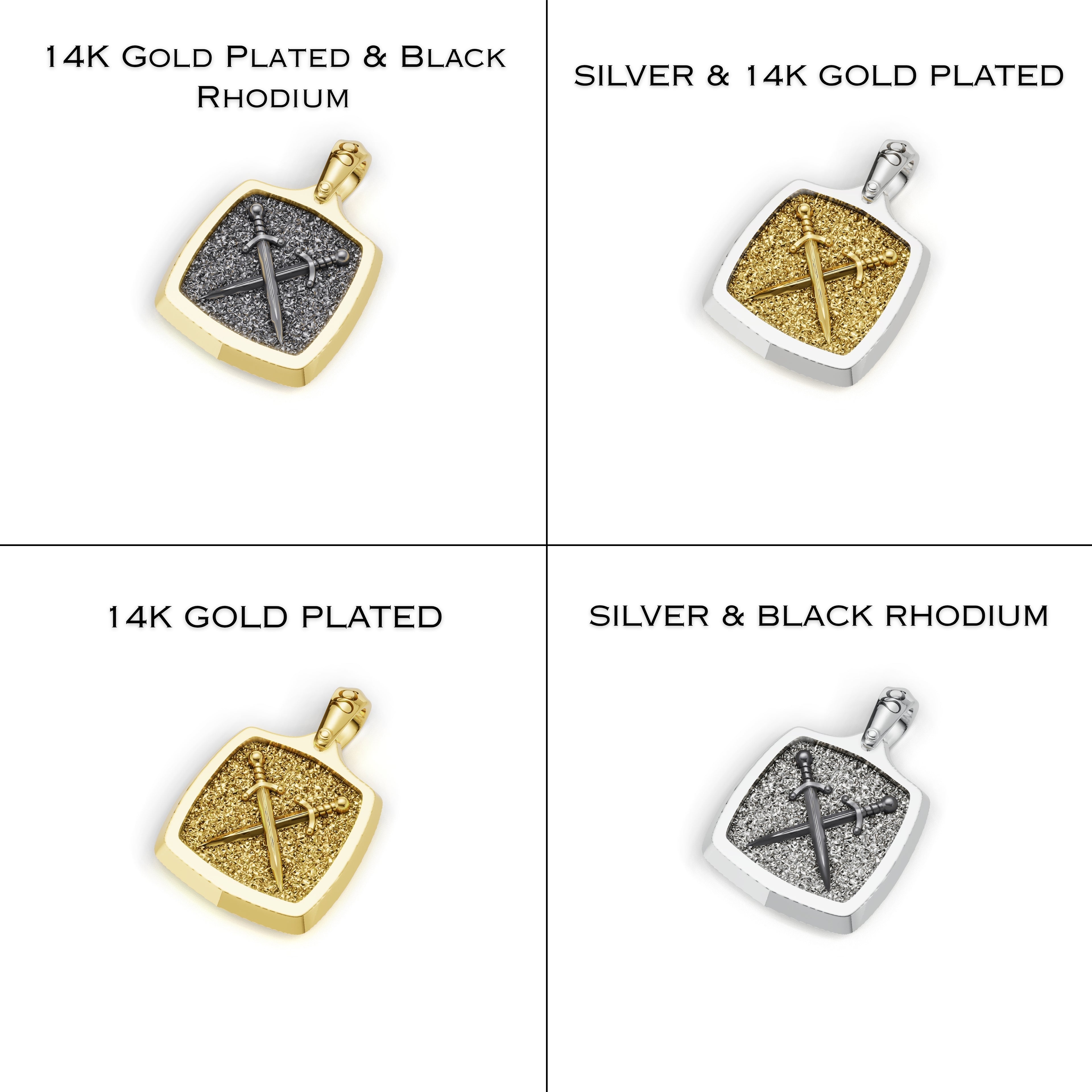 S26® Twin Sword Necklace