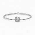 S26® 0.10 Carat Black Diamond Compass Necklace