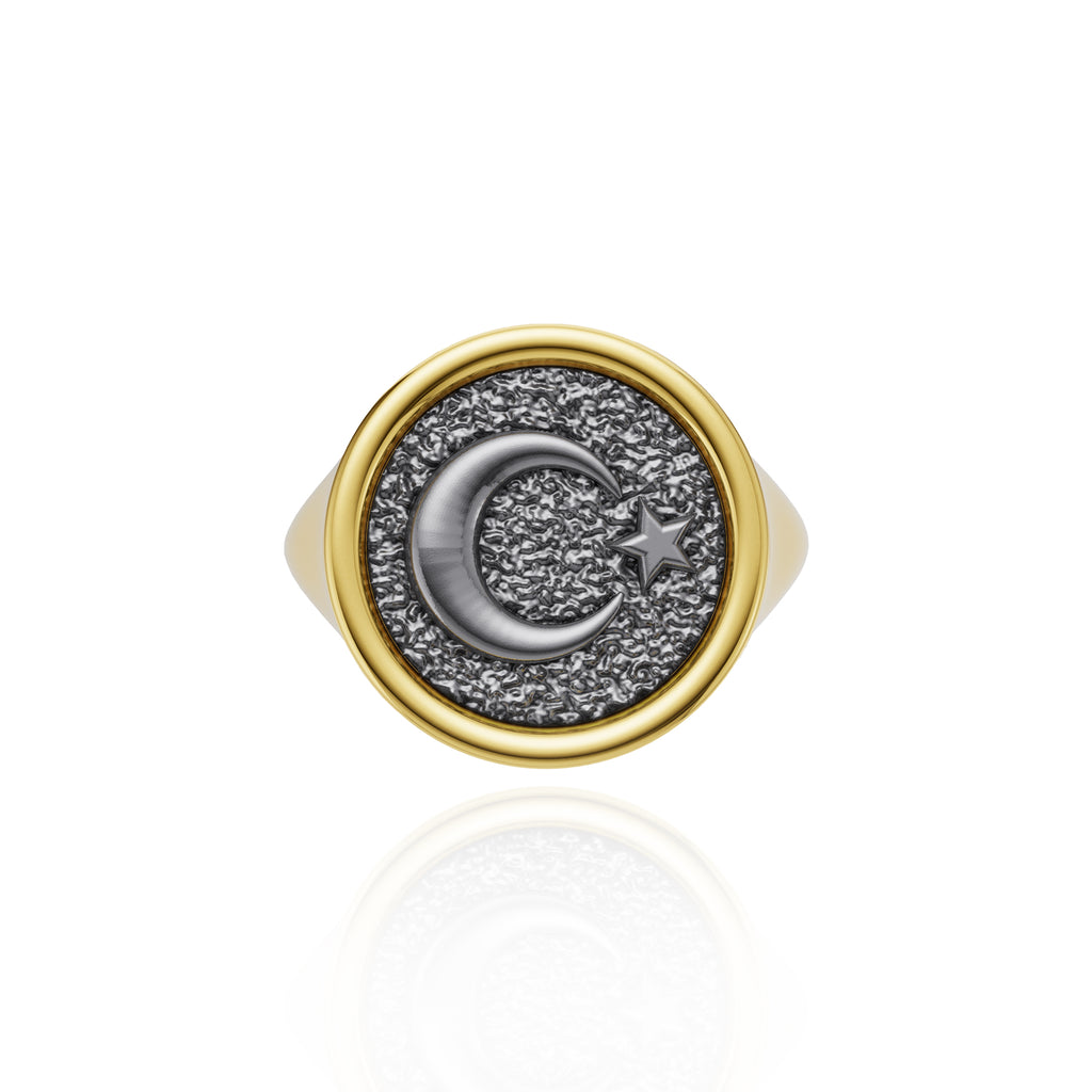 S26® Star Crescent Ring