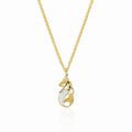 Mermaid Mother-of-Pearl Silver Necklace