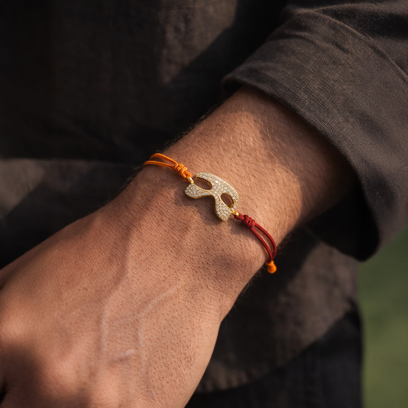 Gosi x Men İpli 14K Altın Osimhen Bileklik