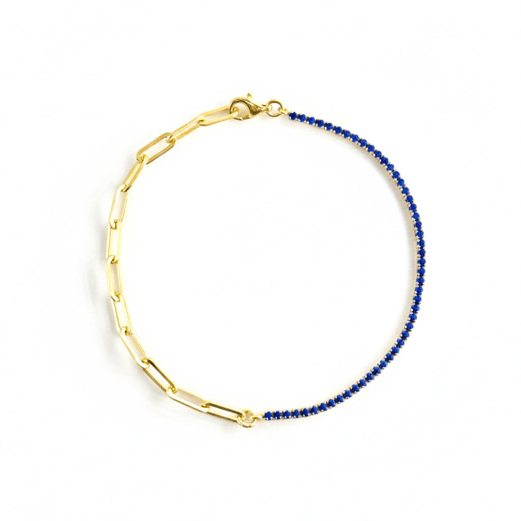 Chain &amp; Waterway Art Bracelet 