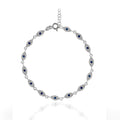 Marquise Eye Silver Bracelet 