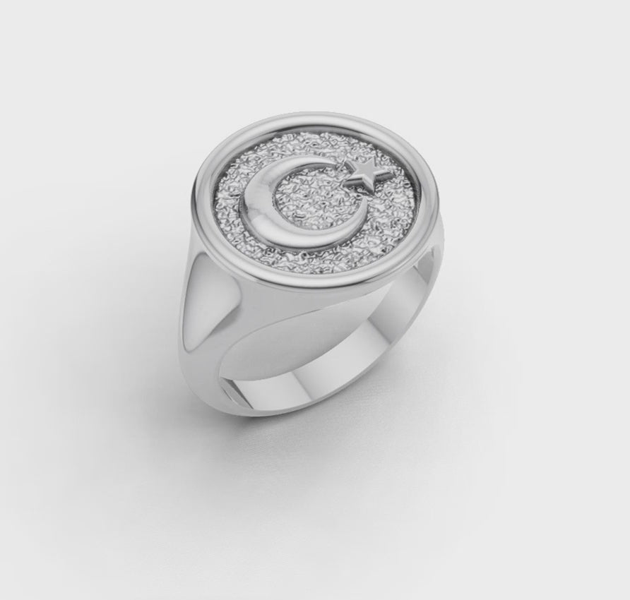 S26® Star Crescent Ring