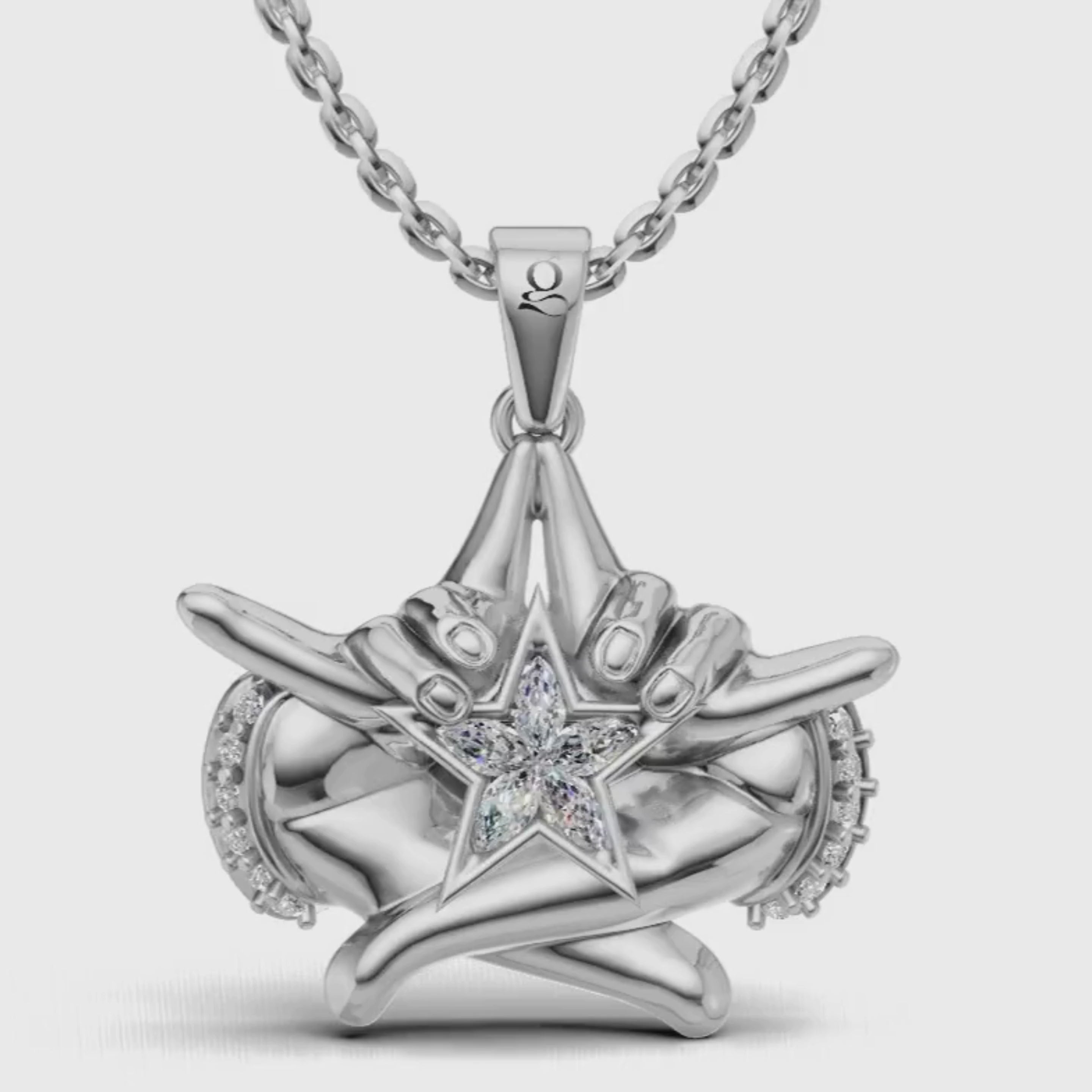 Starboy Gümüş Kolye