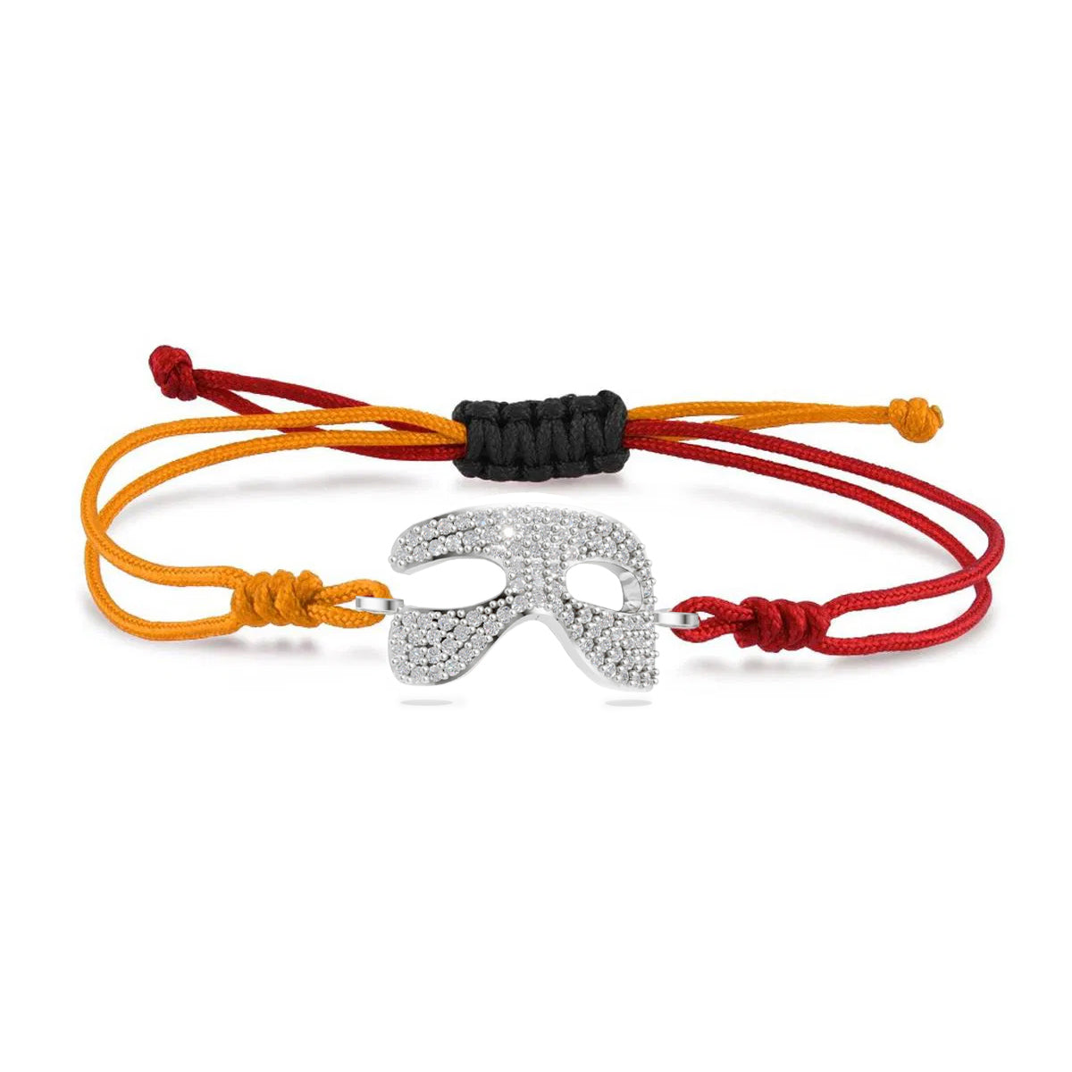 Gosi x Men İpli Gümüş Osimhen Bileklik