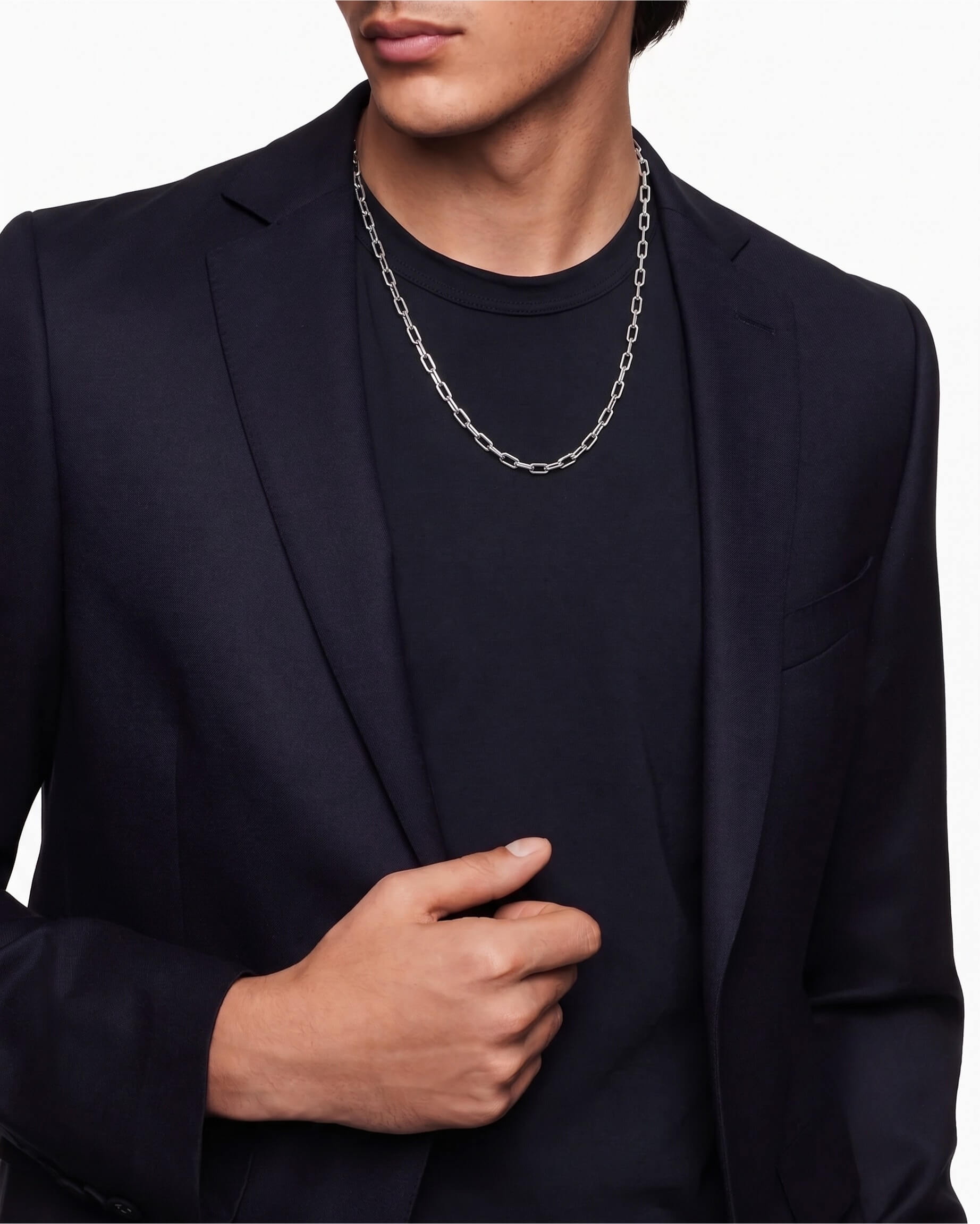 GJ Forse Chain Gümüş Kolye