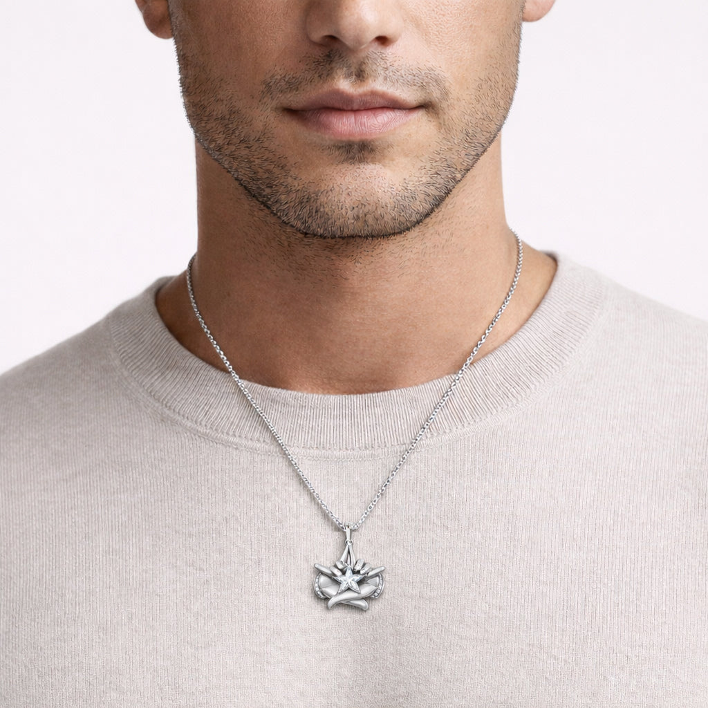 Starboy Gümüş Kolye