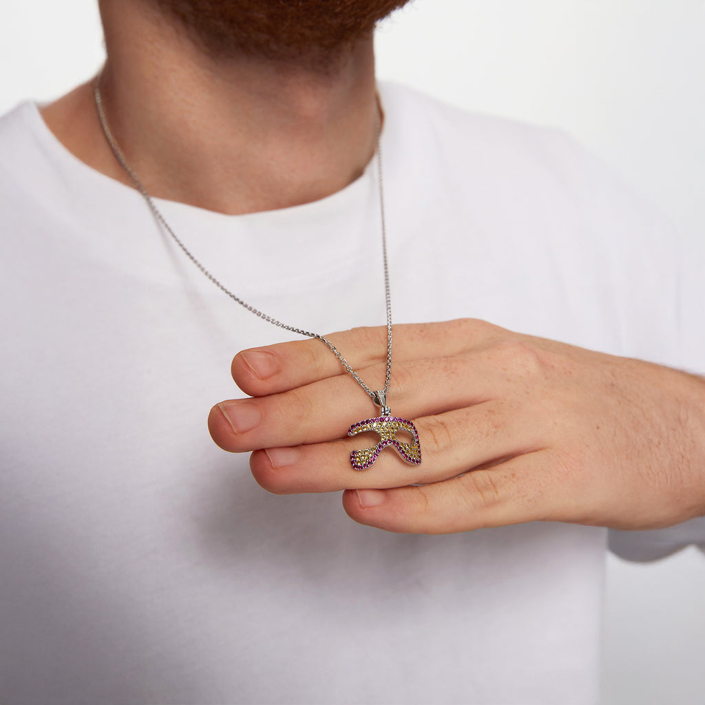 Limited Edition Gosi x Men Silver Necklace 